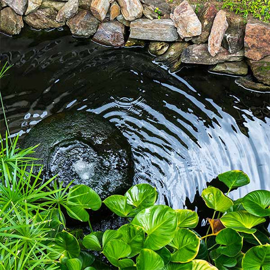 Fountain in Pond - 6 Tips to Keep Pond Water Clean
