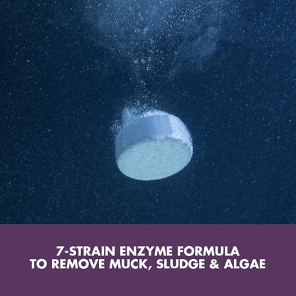 Muck Removal Tablets Natural Pond Sludge Remover, Safe for The Environment