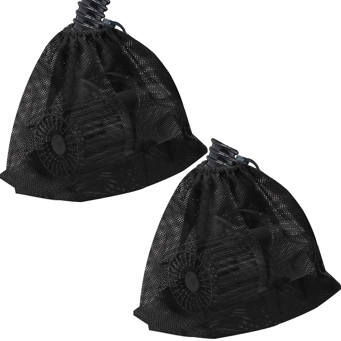 Mesh Pond Pump Filter Bag for Outdoor Water Ponds (2Pcs-12.2"x 15.9")